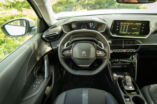 פיג'ו 2008 תא הנוסעים